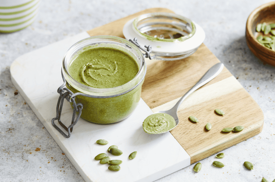 fresh pumpkin seed butter